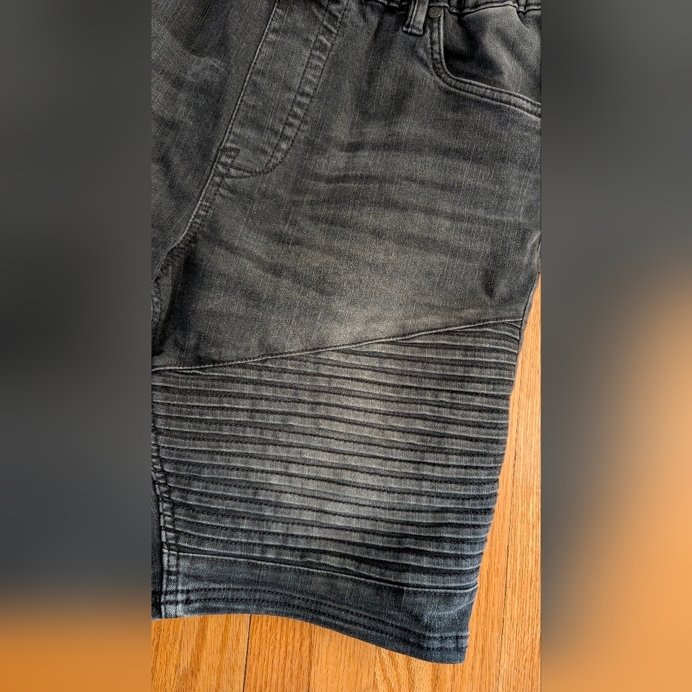 BLK DNM Black Jean Shorts for Men - Picture 2 of 5